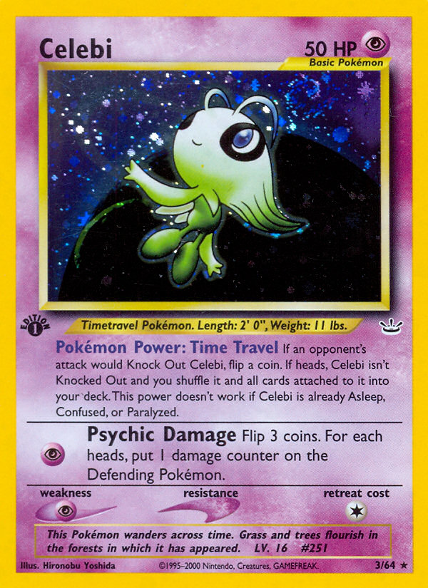 Celebi (3/64) [Neo Revelation 1st Edition] | Exor Games Dartmouth