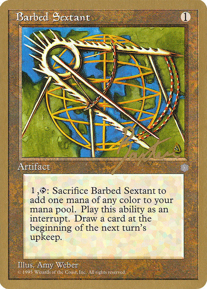 Barbed Sextant (George Baxter) [Pro Tour Collector Set] | Exor Games Dartmouth