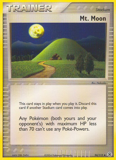 Mt. Moon (94/112) [EX: FireRed & LeafGreen] | Exor Games Dartmouth