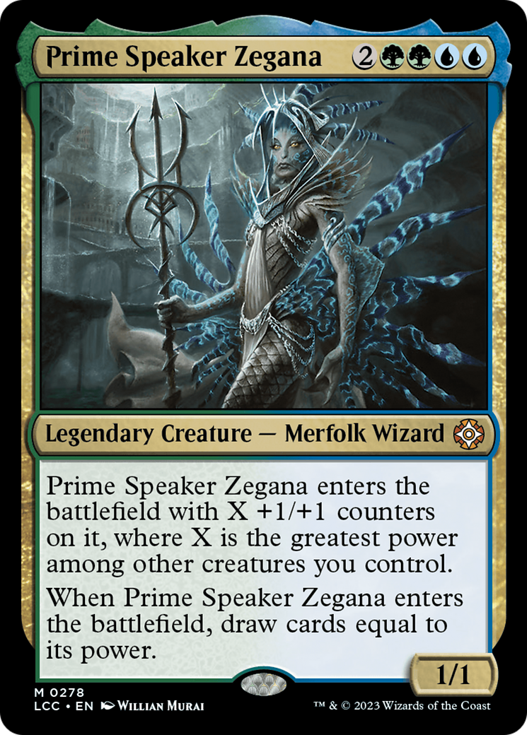 Prime Speaker Zegana [The Lost Caverns of Ixalan Commander] | Exor Games Dartmouth