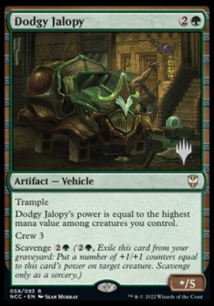 Dodgy Jalopy (Promo Pack) [Streets of New Capenna Commander Promos] | Exor Games Dartmouth