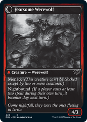 Fearful Villager // Fearsome Werewolf [Innistrad: Double Feature] | Exor Games Dartmouth