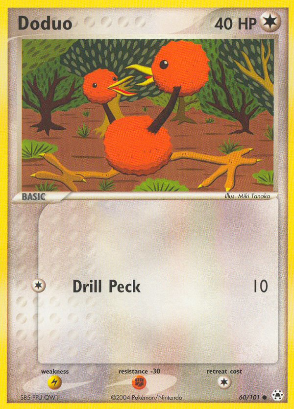 Doduo (60/101) [EX: Hidden Legends] | Exor Games Dartmouth