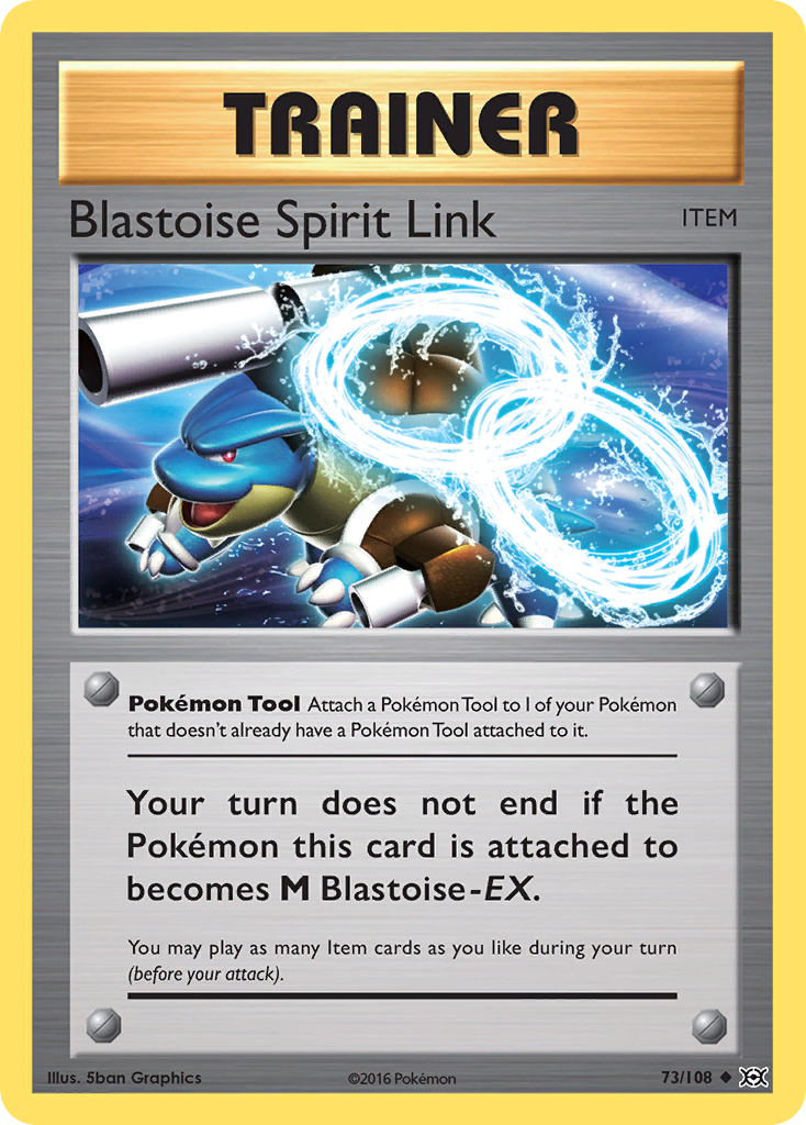 Blastoise Spirit Link (73/108) [XY: Evolutions] | Exor Games Dartmouth