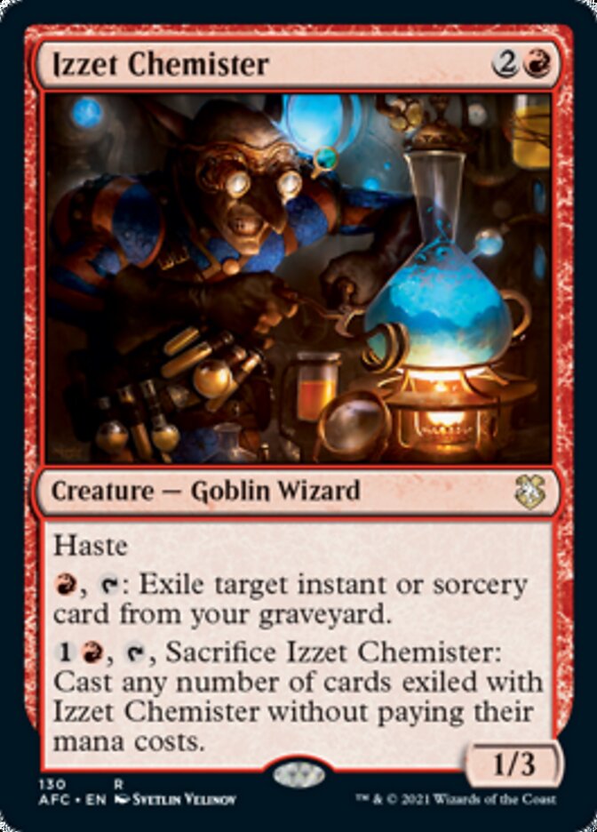 Izzet Chemister [Dungeons & Dragons: Adventures in the Forgotten Realms Commander] | Exor Games Dartmouth