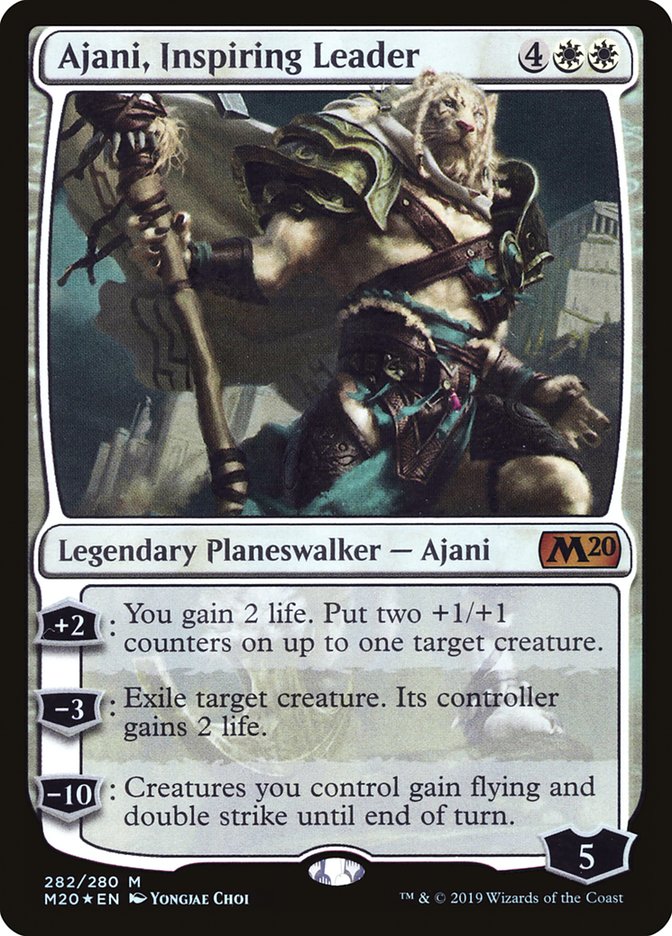 Ajani, Inspiring Leader [Core Set 2020] | Exor Games Dartmouth