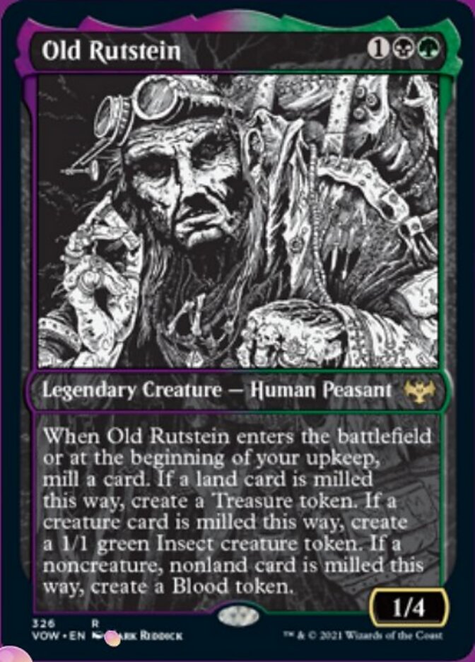 Old Rutstein (Showcase Eternal Night) [Innistrad: Crimson Vow] | Exor Games Dartmouth