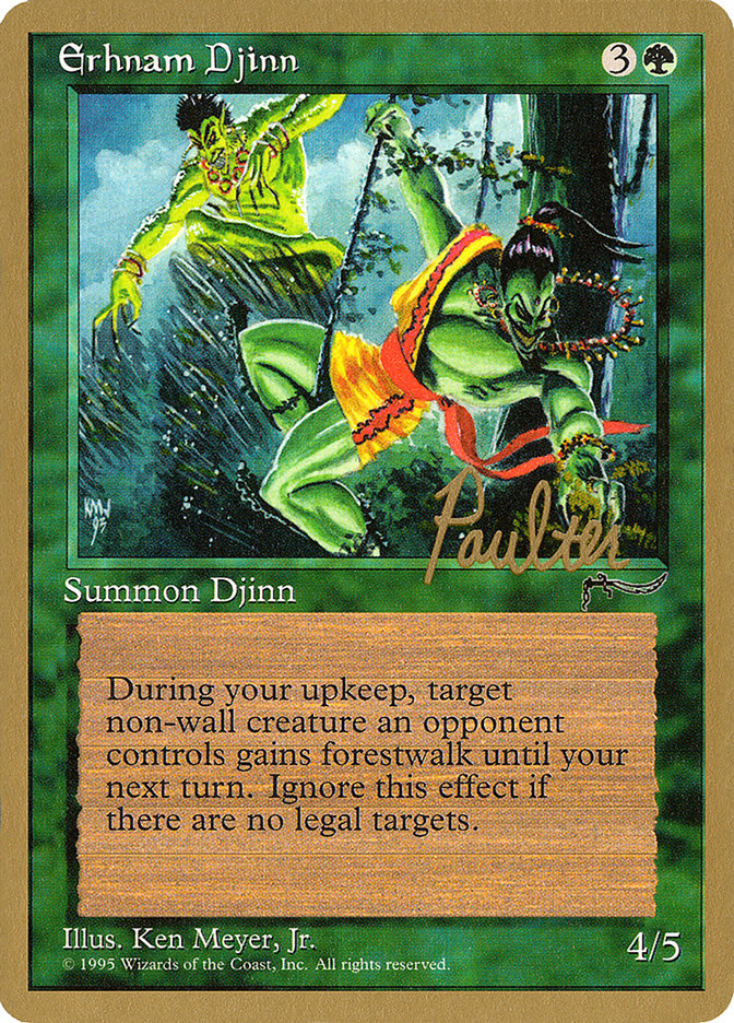 Erhnam Djinn (Preston Poulter) [Pro Tour Collector Set] | Exor Games Dartmouth