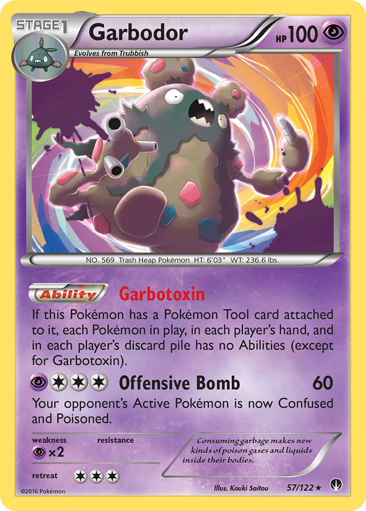 Garbodor (57/122) [XY: BREAKpoint] | Exor Games Dartmouth