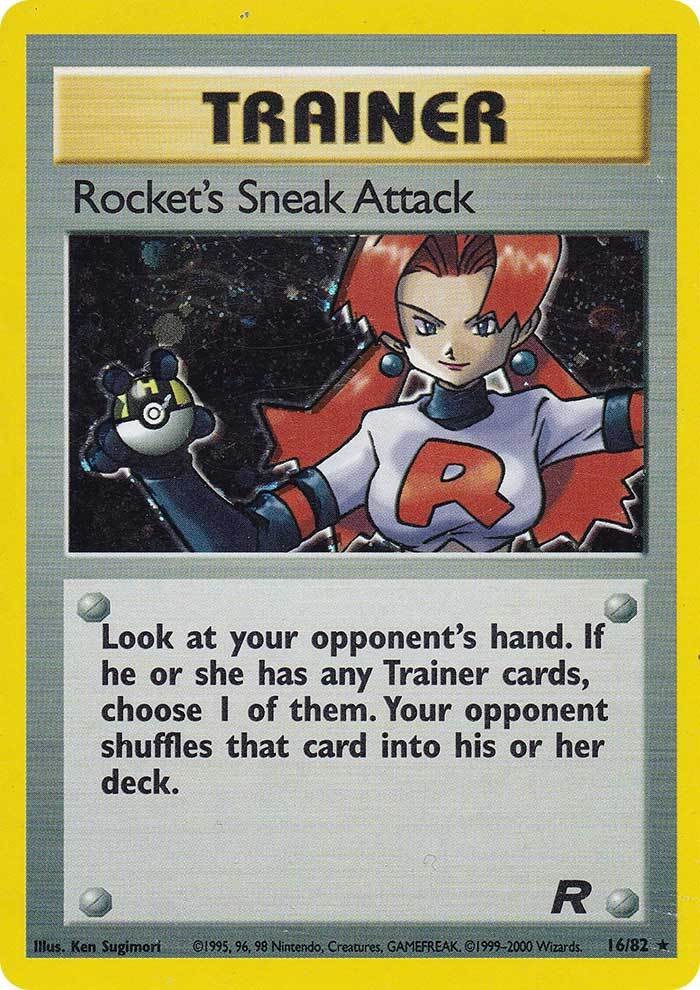 Rocket's Sneak Attack (16/82) [Team Rocket Unlimited] | Exor Games Dartmouth