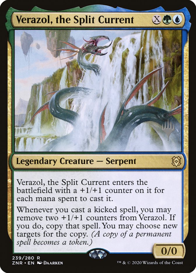 Verazol, the Split Current (Promo Pack) [Zendikar Rising Promos] | Exor Games Dartmouth