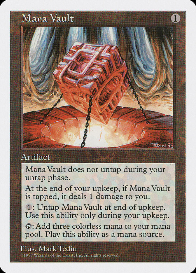 Mana Vault [Fifth Edition] | Exor Games Dartmouth