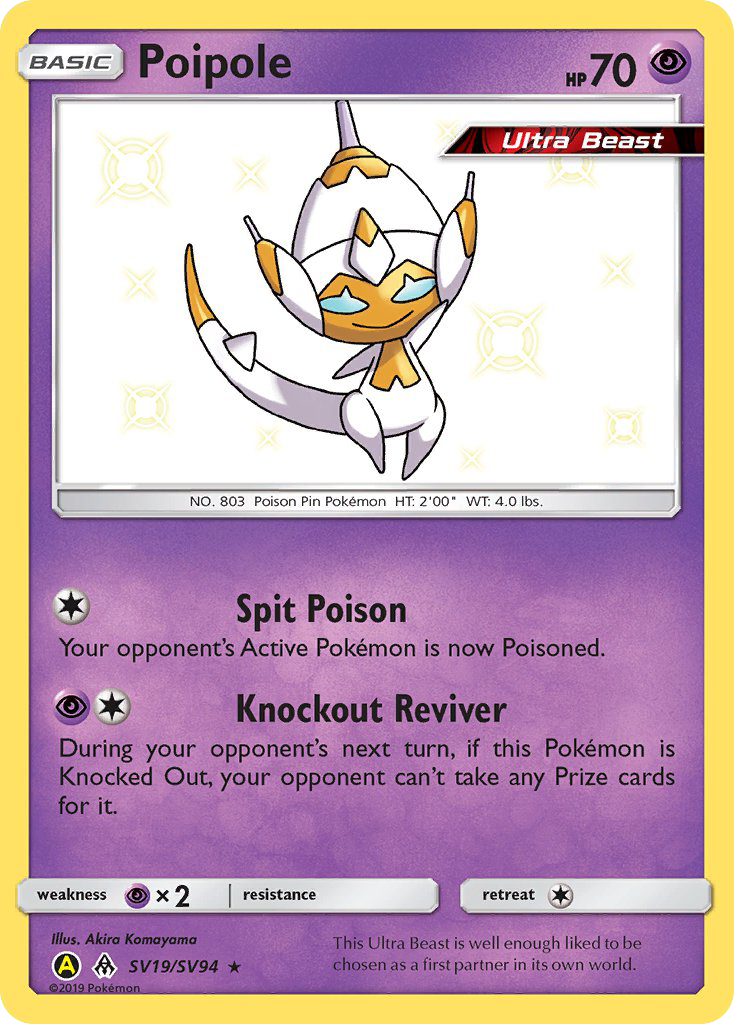 Poipole (SV19/SV94) [Sun & Moon: Hidden Fates - Shiny Vault] | Exor Games Dartmouth
