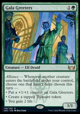 Gala Greeters (Promo Pack) [Streets of New Capenna Promos] | Exor Games Dartmouth