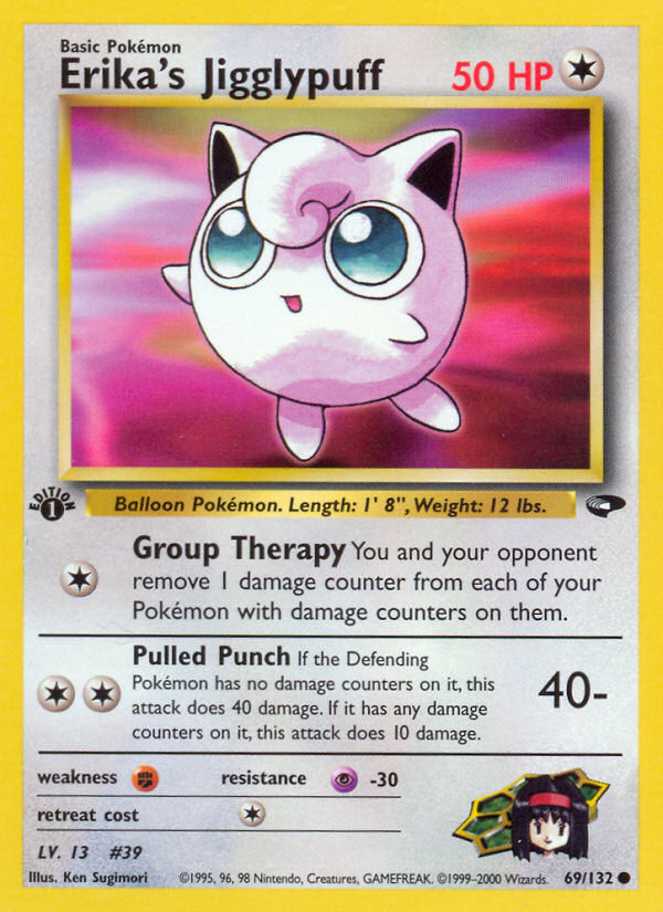 Erika's Jigglypuff (69/132) [Gym Challenge 1st Edition] | Exor Games Dartmouth