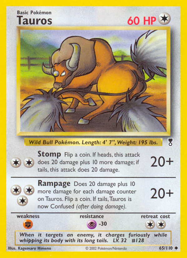 Tauros (65/110) [Legendary Collection] | Exor Games Dartmouth