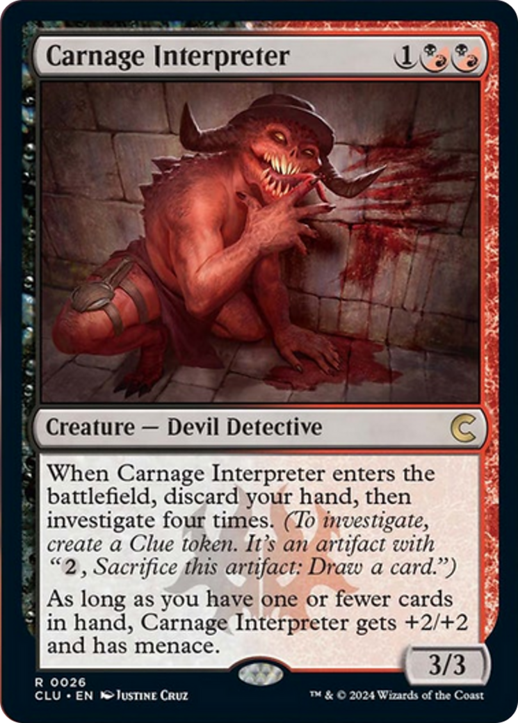 Carnage Interpreter [Ravnica: Clue Edition] | Exor Games Dartmouth