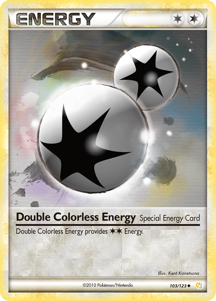 Double Colorless Energy (103/123) [HeartGold & SoulSilver: Base Set] | Exor Games Dartmouth