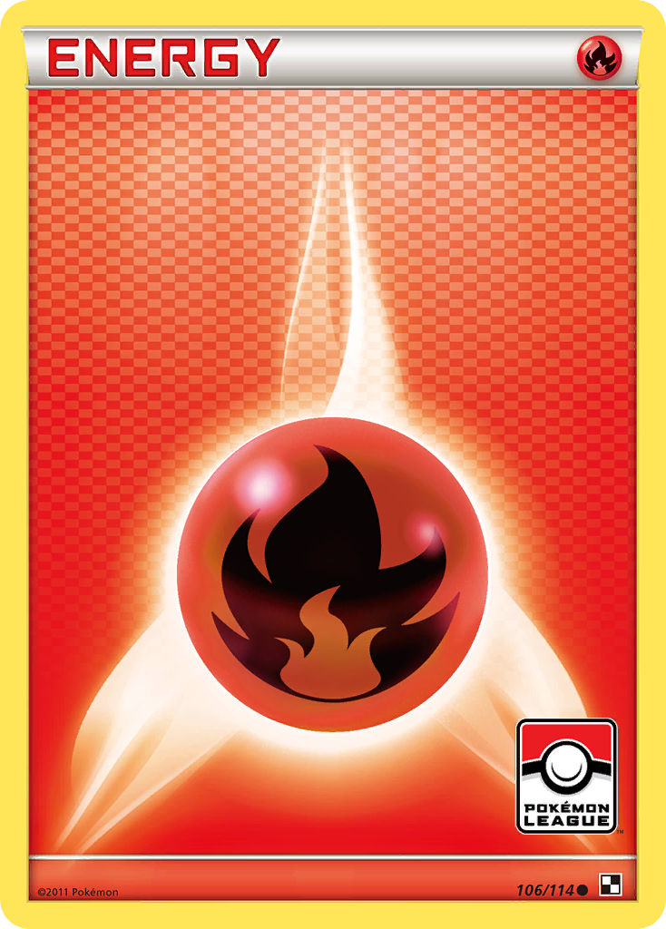 Fire Energy (106/114) [Black & White: Base Set] | Exor Games Dartmouth