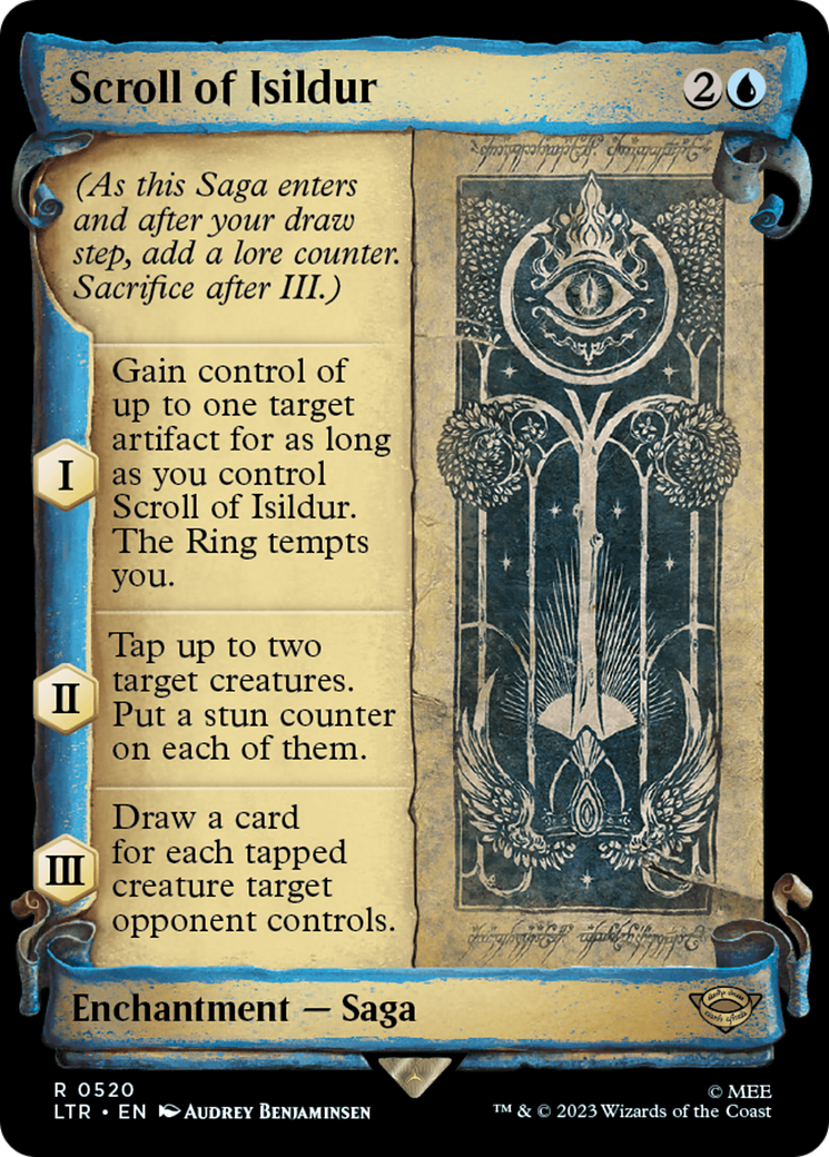 Scroll of Isildur [The Lord of the Rings: Tales of Middle-Earth Showcase Scrolls] | Exor Games Dartmouth