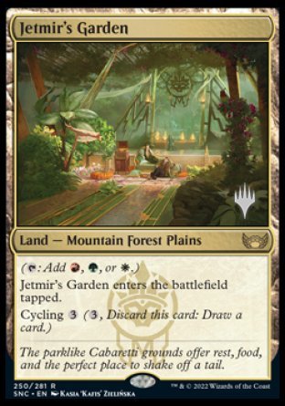Jetmir's Garden (Promo Pack) [Streets of New Capenna Promos] | Exor Games Dartmouth