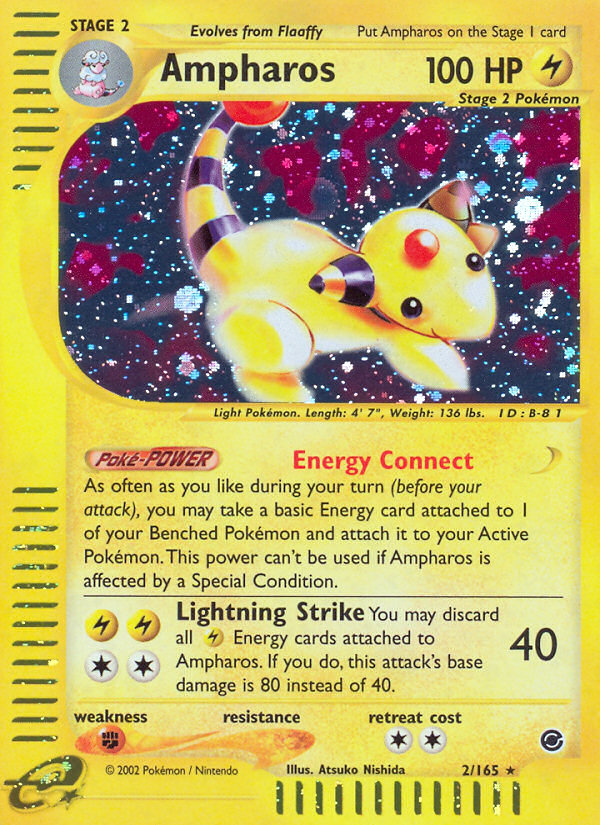 Ampharos (2/165) [Expedition: Base Set] | Exor Games Dartmouth