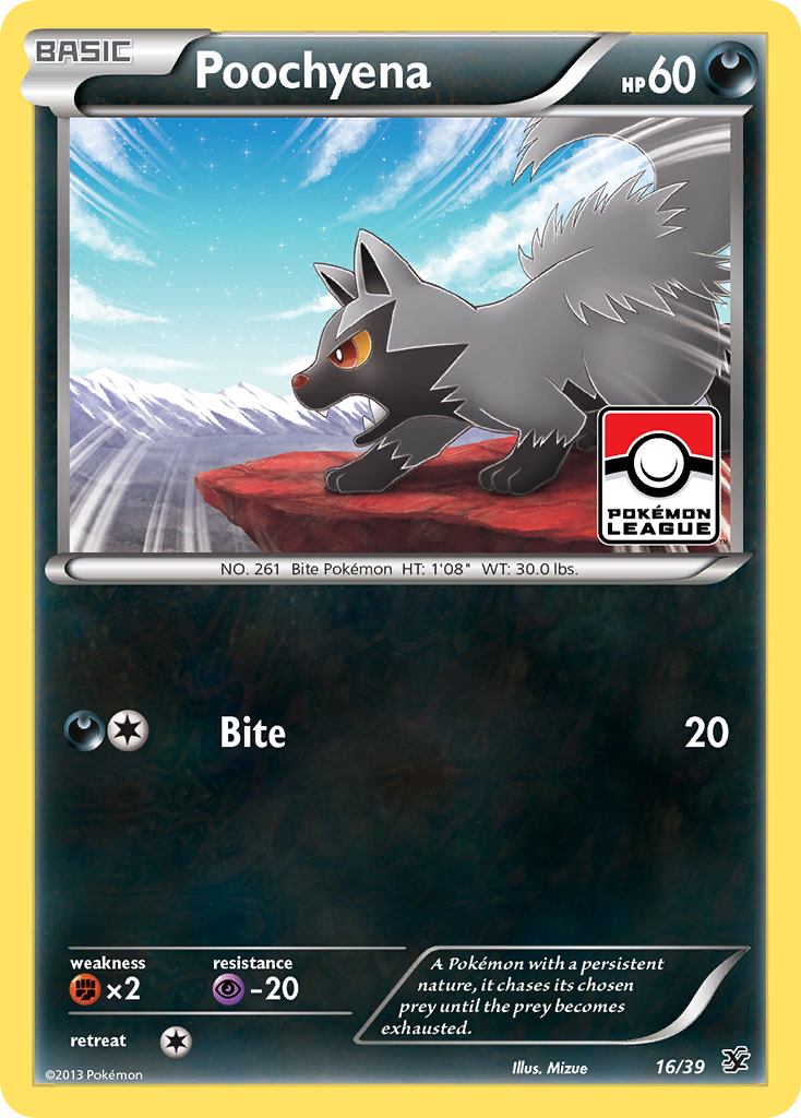 Poochyena (16/39) [XY: Kalos Starter Set] | Exor Games Dartmouth