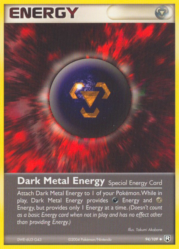 Dark Metal Energy (94/109) [EX: Team Rocket Returns] | Exor Games Dartmouth