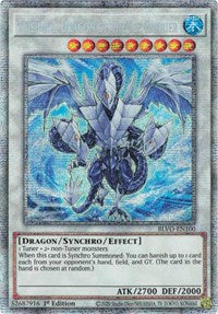 Trishula, Dragon of the Ice Barrier (Starlight Rare) [BLVO-EN100] Starlight Rare | Exor Games Dartmouth