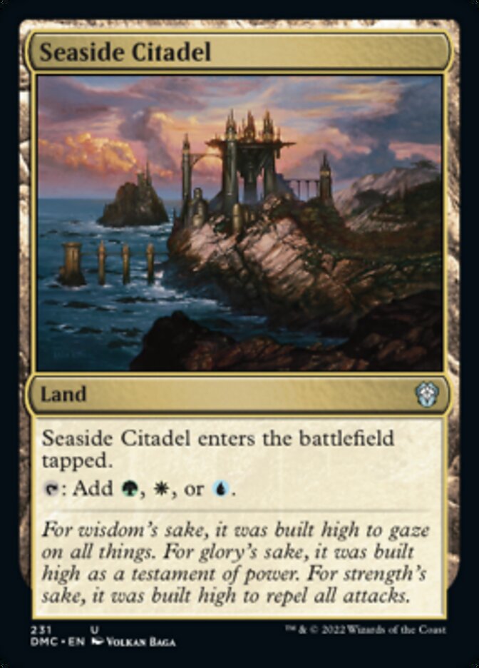 Seaside Citadel [Dominaria United Commander] | Exor Games Dartmouth