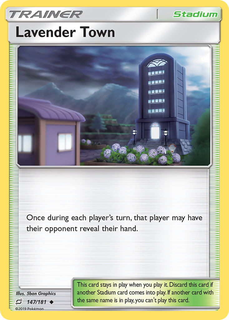 Lavender Town (147/181) [Sun & Moon: Team Up] | Exor Games Dartmouth