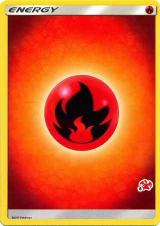 Fire Energy (Charizard Stamp #8) [Battle Academy 2020] | Exor Games Dartmouth