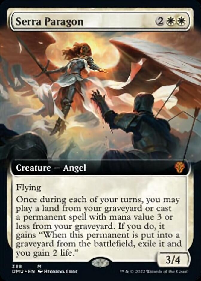 Serra Paragon (Extended Art) [Dominaria United] | Exor Games Dartmouth