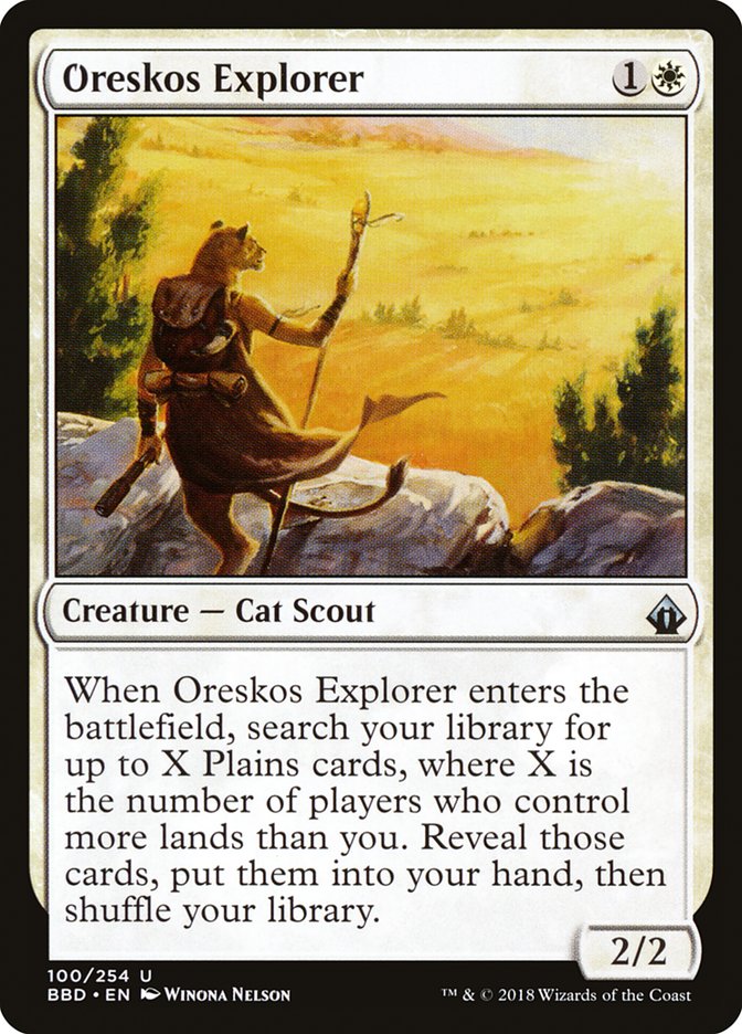 Oreskos Explorer [Battlebond] | Exor Games Dartmouth