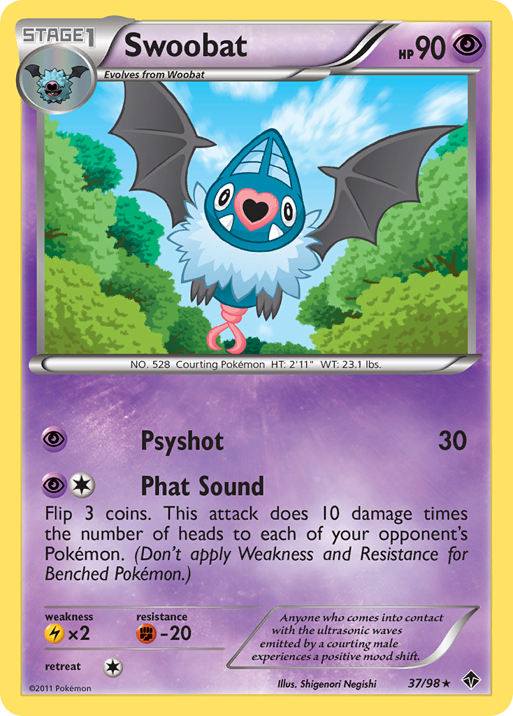 Swoobat (37/98) [Black & White: Emerging Powers] | Exor Games Dartmouth