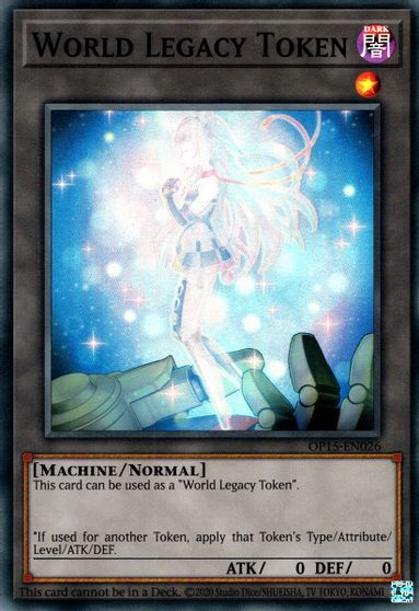 World Legacy Token [OP15-EN026] Super Rare | Exor Games Dartmouth