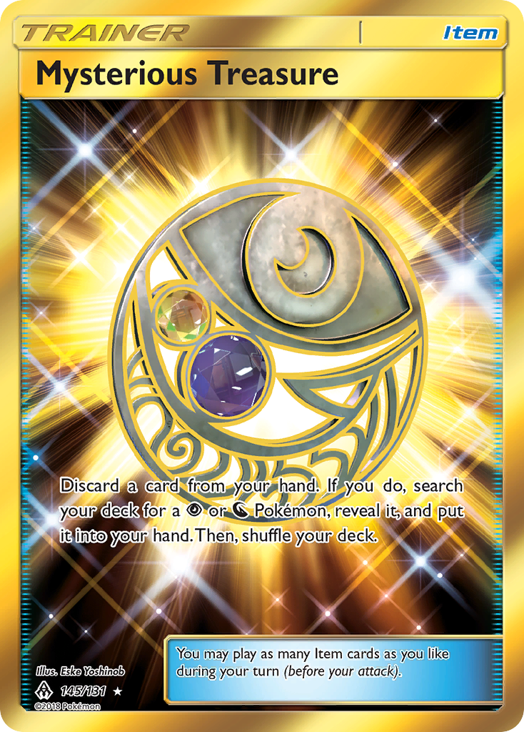 Mysterious Treasure (145/131) [Sun & Moon: Forbidden Light] | Exor Games Dartmouth