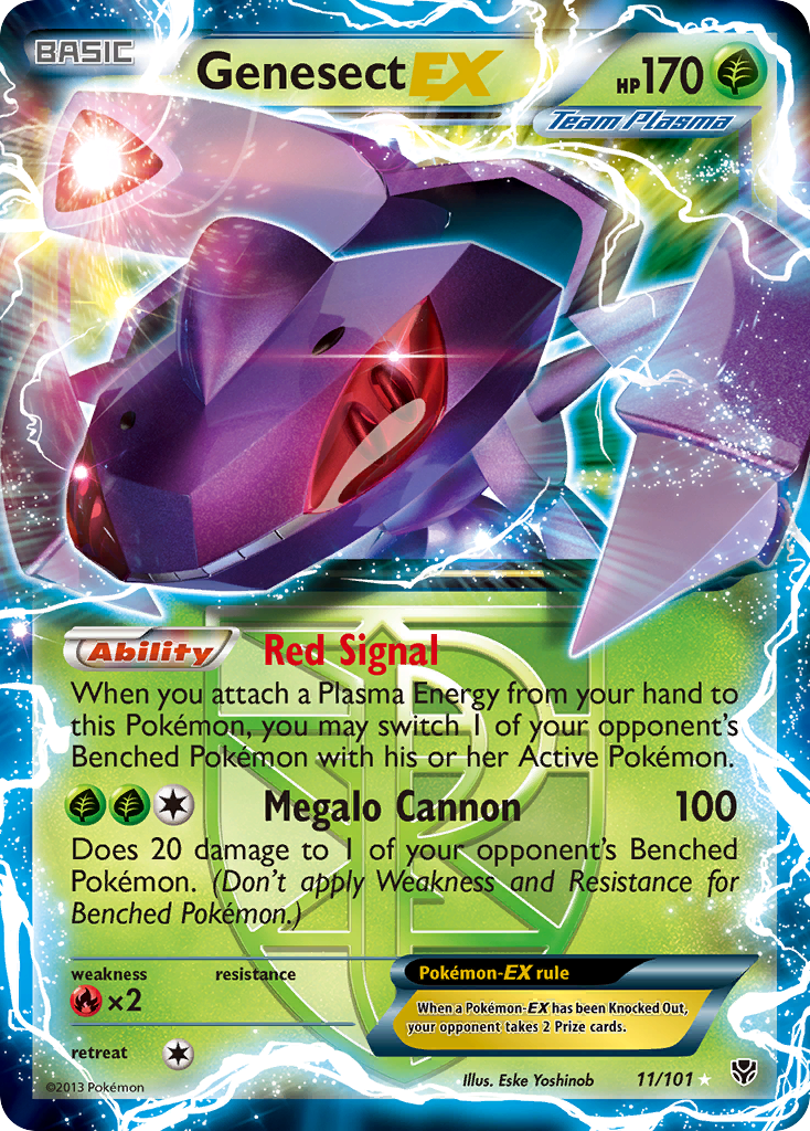 Genesect EX (11/101) [Black & White: Plasma Blast] | Exor Games Dartmouth