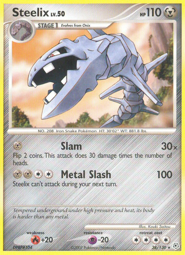 Steelix (38/130) [Diamond & Pearl: Base Set] | Exor Games Dartmouth