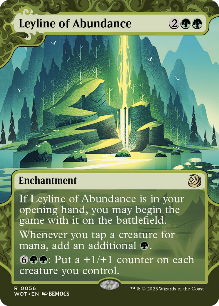 Leyline of Abundance [Wilds of Eldraine: Enchanting Tales] | Exor Games Dartmouth