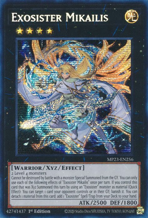 Exosister Mikailis [MP23-EN256] Prismatic Secret Rare | Exor Games Dartmouth