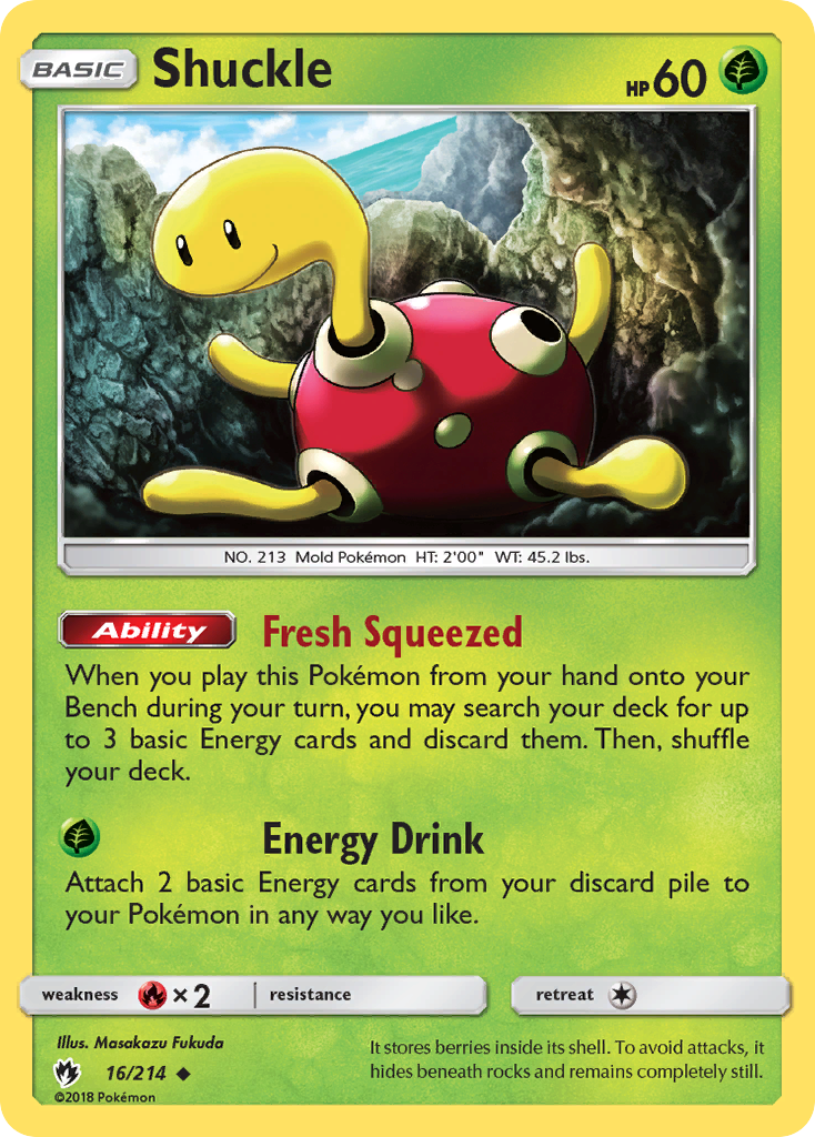 Shuckle (16/214) [Sun & Moon: Lost Thunder] | Exor Games Dartmouth