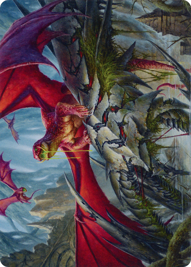 Hoarding Broodlord Art Card [March of the Machine Art Series] | Exor Games Dartmouth