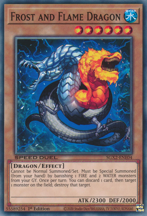 Frost and Flame Dragon [SGX2-ENE04] Common | Exor Games Dartmouth