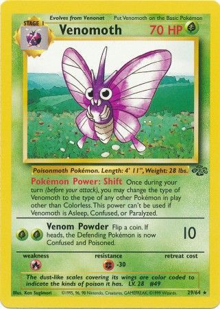 Venomoth (29/64) [Jungle Unlimited] | Exor Games Dartmouth