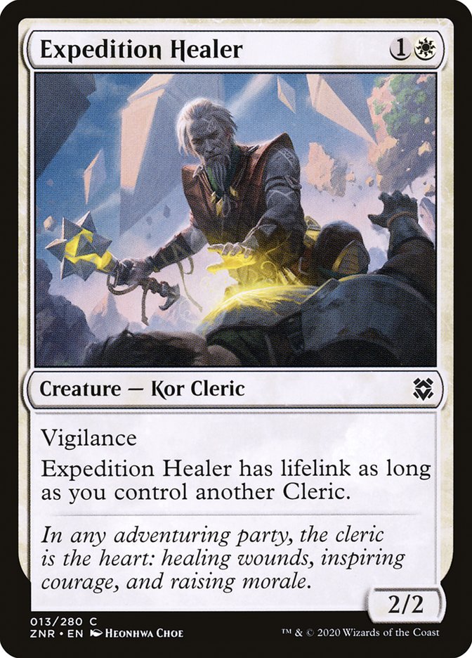 Expedition Healer [Zendikar Rising] | Exor Games Dartmouth