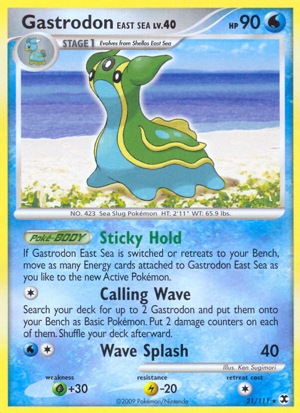 Gastrodon East Sea (21/111) [Platinum: Rising Rivals] | Exor Games Dartmouth