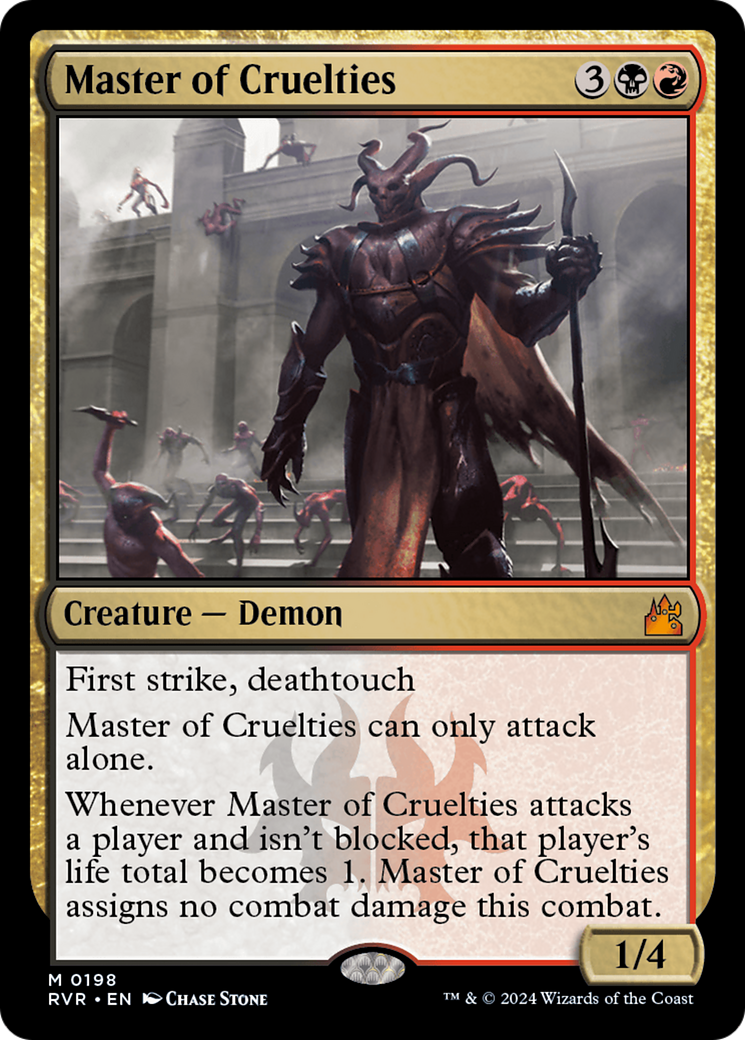 Master of Cruelties [Ravnica Remastered] | Exor Games Dartmouth