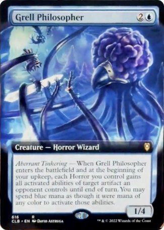 Grell Philosopher (Extended Art) [Commander Legends: Battle for Baldur's Gate] | Exor Games Dartmouth