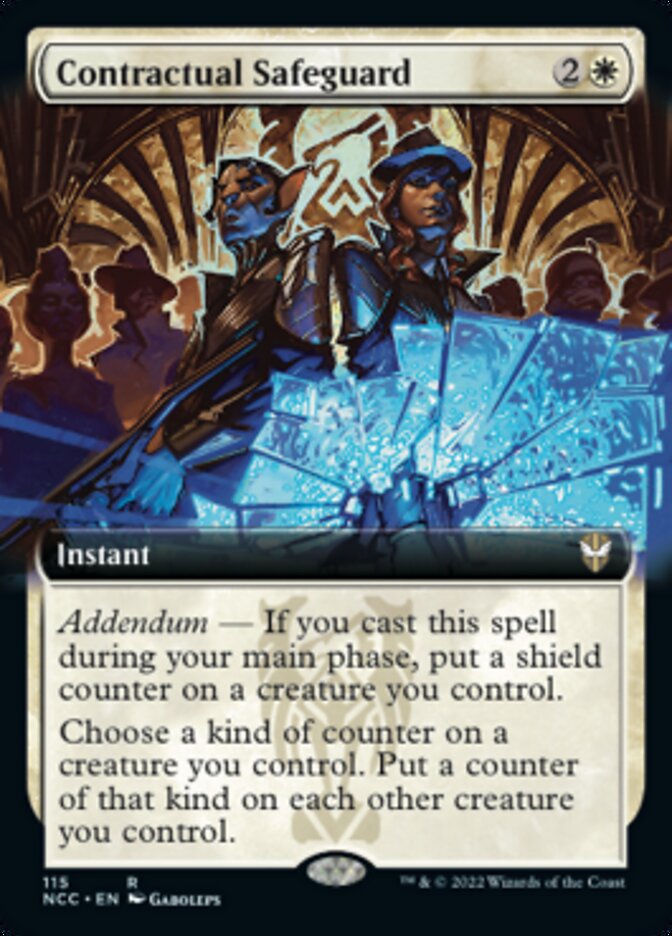 Contractual Safeguard (Extended Art) [Streets of New Capenna Commander] | Exor Games Dartmouth